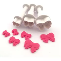 Formázó pisztoly gumiszalaghoz sütőformák 3 db