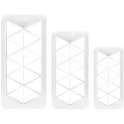 Geometriai formázókészlet 3 darab Geometric - háromszögek