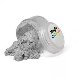 Ételbarát, prachový perleťový lak 8 ml Pure Silver