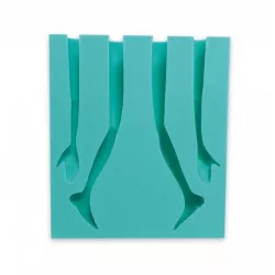 Férfi kéz- és láb formázó szilikonból