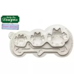 Szilikon forma bagoly