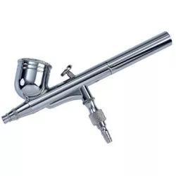 Rozsdamentes légkefe 0,3 mm-es fúvókkal