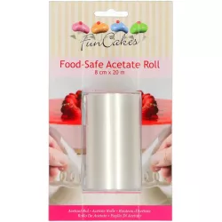 Acetátová fólie na dorty 8 cm x 20 m