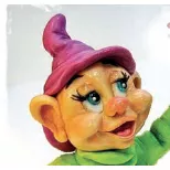 Sziklabéma törpék formája