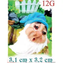 Sziklabéma törpék formája