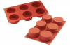 Silikonus forma Cylinders 798ml 6 darabra/ 6 darabos készlet