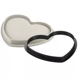 Szilikon forma 20x19 cm szívhez