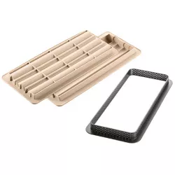 Szires bambuszból készült forma 25x9x2 cm