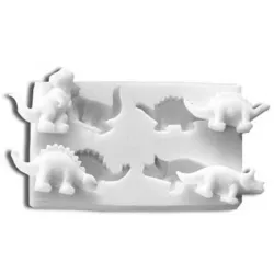 Szilikon dinoszaurusz forma 3 × 1,5 cm
