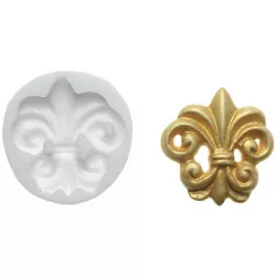 Színcsiszú formát ornament 40x42 mm