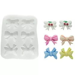 Szilikon formázó, masnkó 35x25 mm