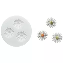 Szilikon margarétás formázó 24x24 mm