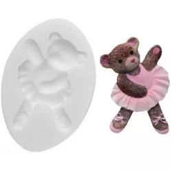 Szilikon forma medvec 91x155 mm