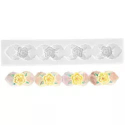 Szilikon formázó virág szegéllyel 165x25mm