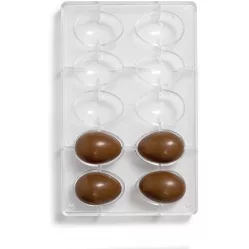Üvegszálas csokoládé tojás forma