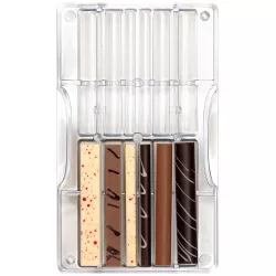 Polyakarton formája csokoládászeletek