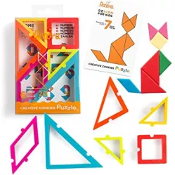 Szablonok puzzle kreatív süteményhez 6 db + 20 db kártya