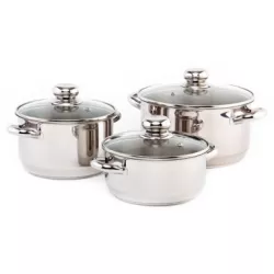 Szett PREMIUM edény, 6 darabos készlet