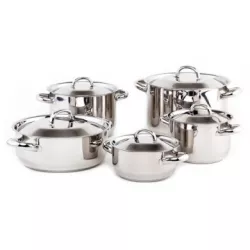 Klassik edénykészlet, 10 darabos