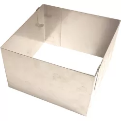 Fix méretű 20x20 cm oldalú, 12 cm magas téglalap alakú négyzet?