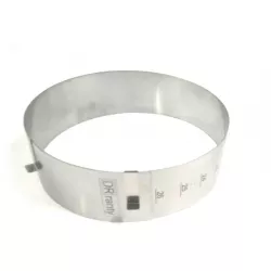 Állítható kerek forma 22-26 cm (magasság 8 cm)