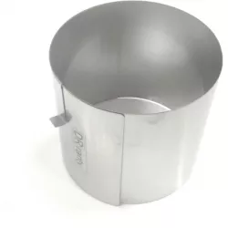 Állítható kör alakú forma 15-21 cm (magasság 14 cm) MÉRŐKÉSZLET NÉLKÜL
