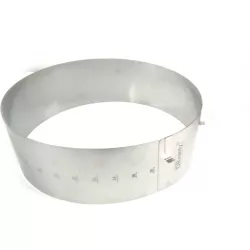 Állítható kör alakú forma 26-36 cm (magasság 12 cm)