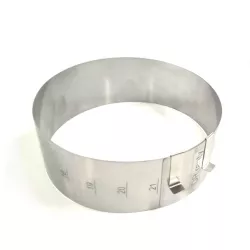 Állítható kerek forma 18-21 cm (magasság 8 cm)