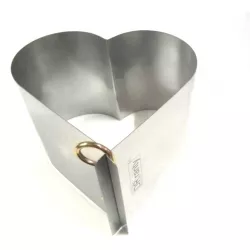 Szív forma, magasság 14 cm