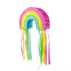 Pinata - szivárvány, 30x20x10 cm