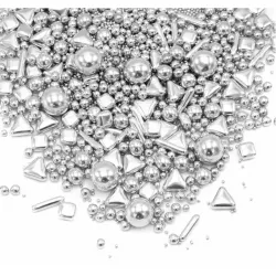 díszítés ezüst robbanás 190g 2303