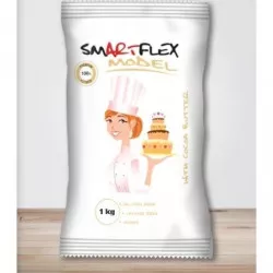 Smartflex modell kakaóvaj is 1 kg-os zacskóban (torta-modellező massza) 0124 torta