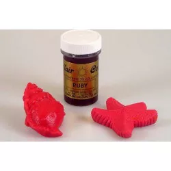 Gélfesték Sugarflair (25 g) Ruby 305 tortához