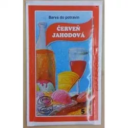 Élelmiszeripari porbarva por (5 g) Eperszín 3220 torta