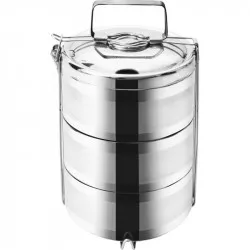 Ételhordozó termo 3x1,1 l 120958