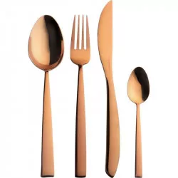 LUX COPPER 24 darabos evőeszköz készlet 143695