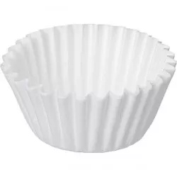 Orion muffin sütőpapír fehér alj 3,5 cm pr. (100 db) 120010 dortis