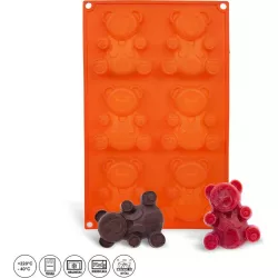 Szilikon forma brumi kockáknak - Medvékek 123283