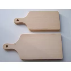 Lapos munkalap fogantyúval 26 x 11 x 1 cm