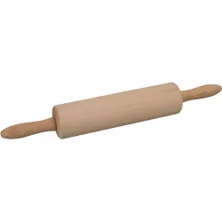 Tészta nyújtó henger fém tengellyel, 25x6,5 cm