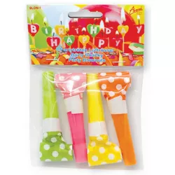 Party zsepi színes 4 db