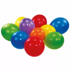 100 latex balon Standard, szín 22,8 cm