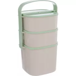 Éttertároló 1x2 l és 2x1,15 l fedőkkel 120962