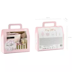 Parti dekoráció készlet, macska motívummal