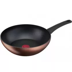 Tefal wok serpeny barna 28 x 9 cm
