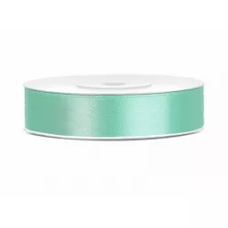 Szatén mentolos szalag 12 mm / 25 m