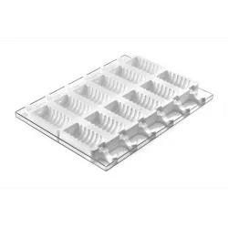 Szakértő jégnyalóka-szilikon forma twisthez