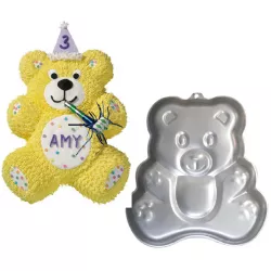 Dorten formája mackó 22x19x5 cm