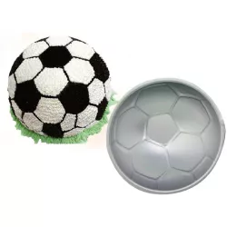 Sütőtorta forma futball-labdával, 21 cm