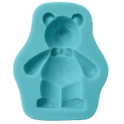 Szilikon minta medve, 6,5 cm